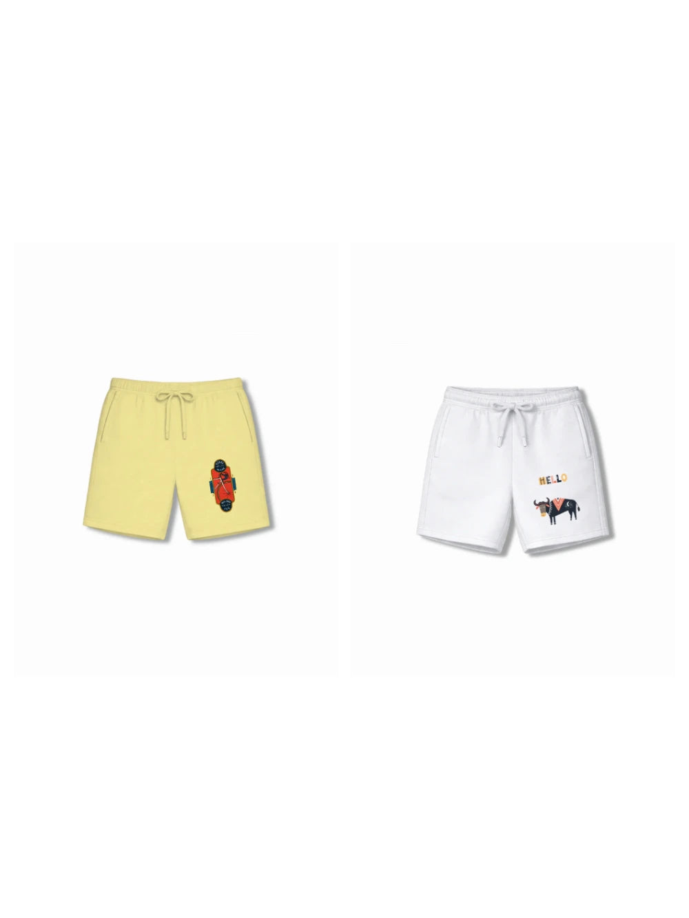 Bambify Kids Bottom 2 Piece Set BMX Racing & Eurasia Yellow & White 3-4 Years bamboo cotton kids clothing India