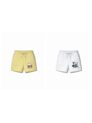 Bambify Kids Bottom 2 Piece Set Urban Style & Super Fast Yellow & White 3-4 Years bamboo cotton kids clothing India