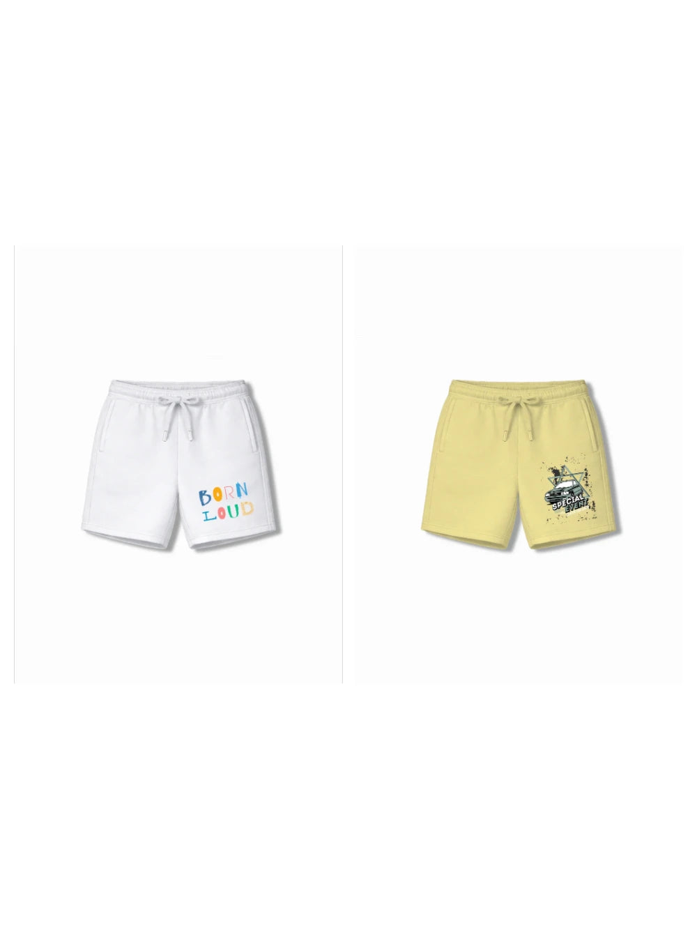 Bambify Kids Bottom 2 Piece Set Super Fast & Noise Yellow & White 5-6 Years bamboo cotton kids clothing India