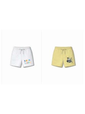 Bambify Kids Bottom 2 Piece Set Super Fast & Noise Yellow & White 5-6 Years bamboo cotton kids clothing India