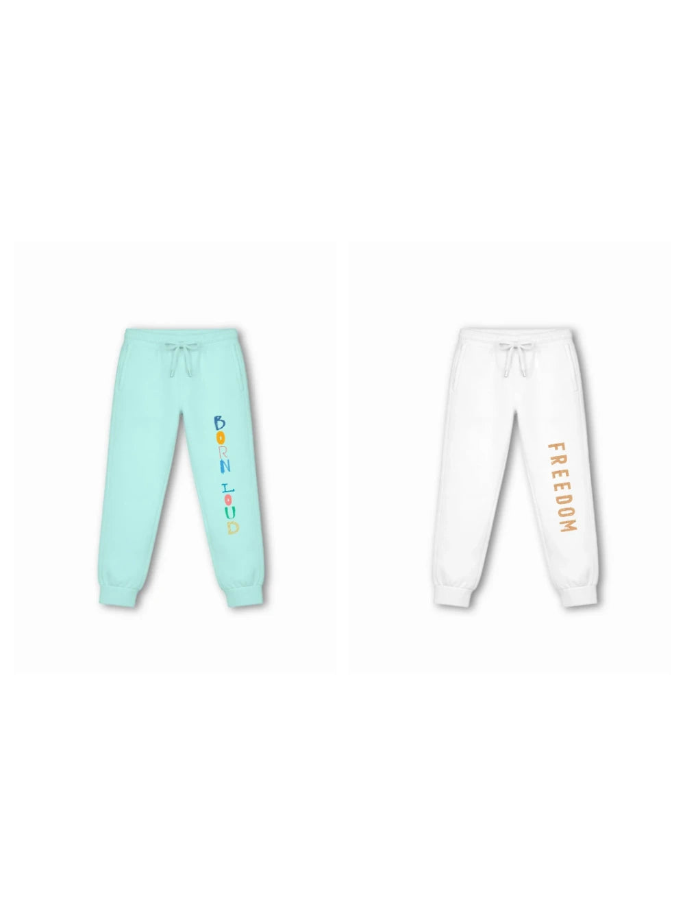 Bambify Kids Bottom 2 Piece Set Born to Ride & Noise White & Light Blue 7-8 Years bamboo cotton kids clothing India