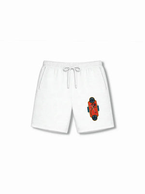 BMX Racing Yellow & White Kids Tshirt & Shorts Set Size 7-8 Bamboo Cotton ‚ Bambify India