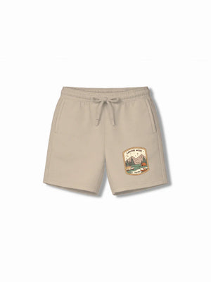 Urban Style White & Beige Low Shoulder T-shirt & Shorts Set Size 7-8 Years Bamboo Cotton ‚ Bambify India