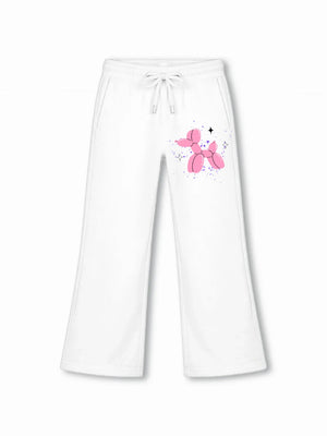 Tokyo White & Beige Girls Crop Set Size 7-8 Years Bamboo Cotton ‚ Bambify India