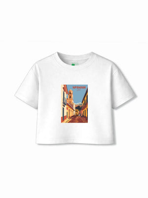 Bambify Kids T-Shirt Set Spanish & Unicorn White & Yellow 3-4 Years bamboo cotton kids clothing India
