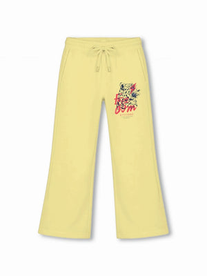 Bambify Kids Bottom 2 Piece Set F1 Racing & Cheetah Dusty Blue & Yellow 7-8 Years bamboo cotton kids clothing India