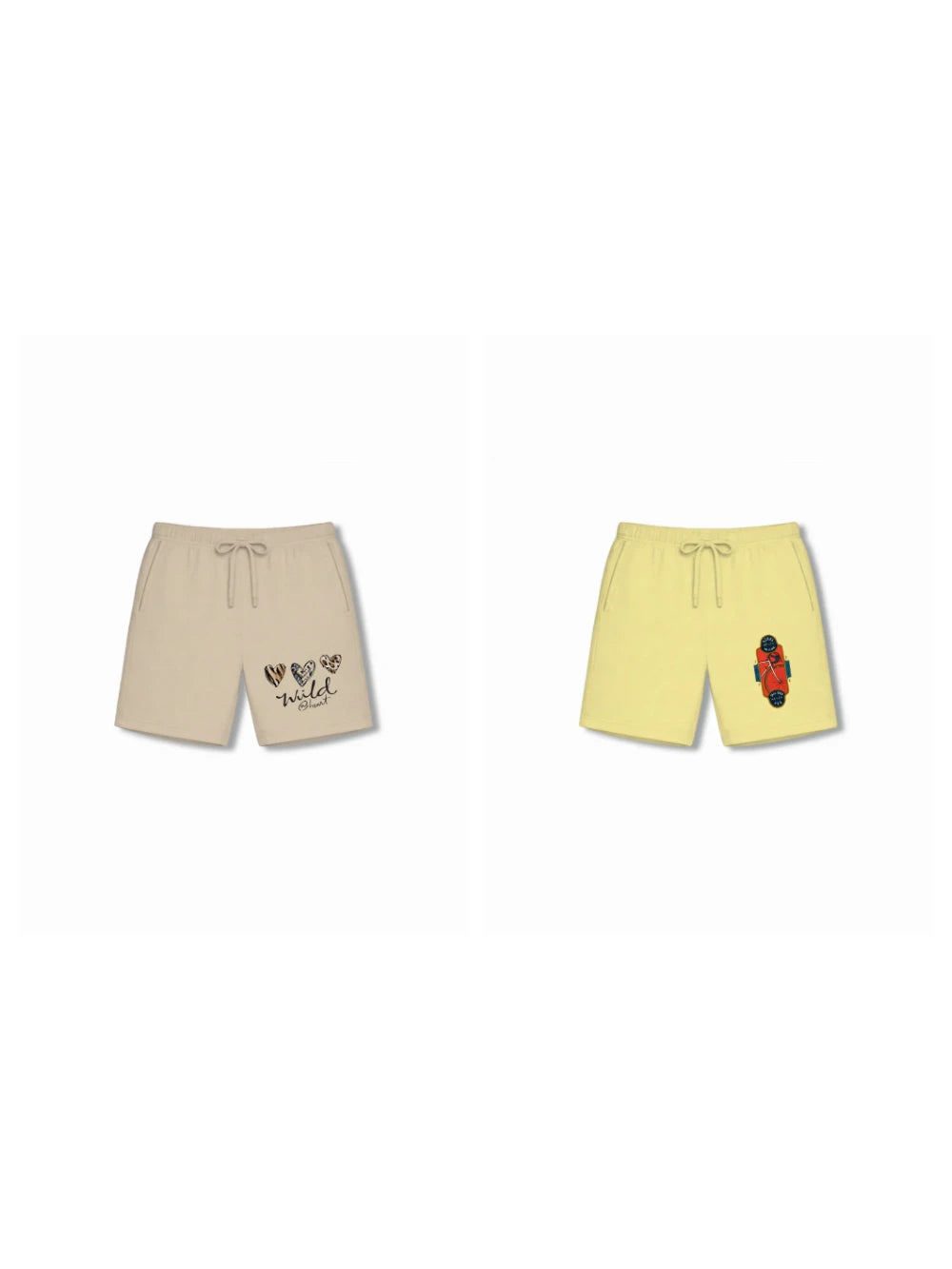 Bambify Kids Bottom 2 Piece Set The Lion & BMX Racing Beige & Yellow 7-8 Years bamboo cotton kids clothing India