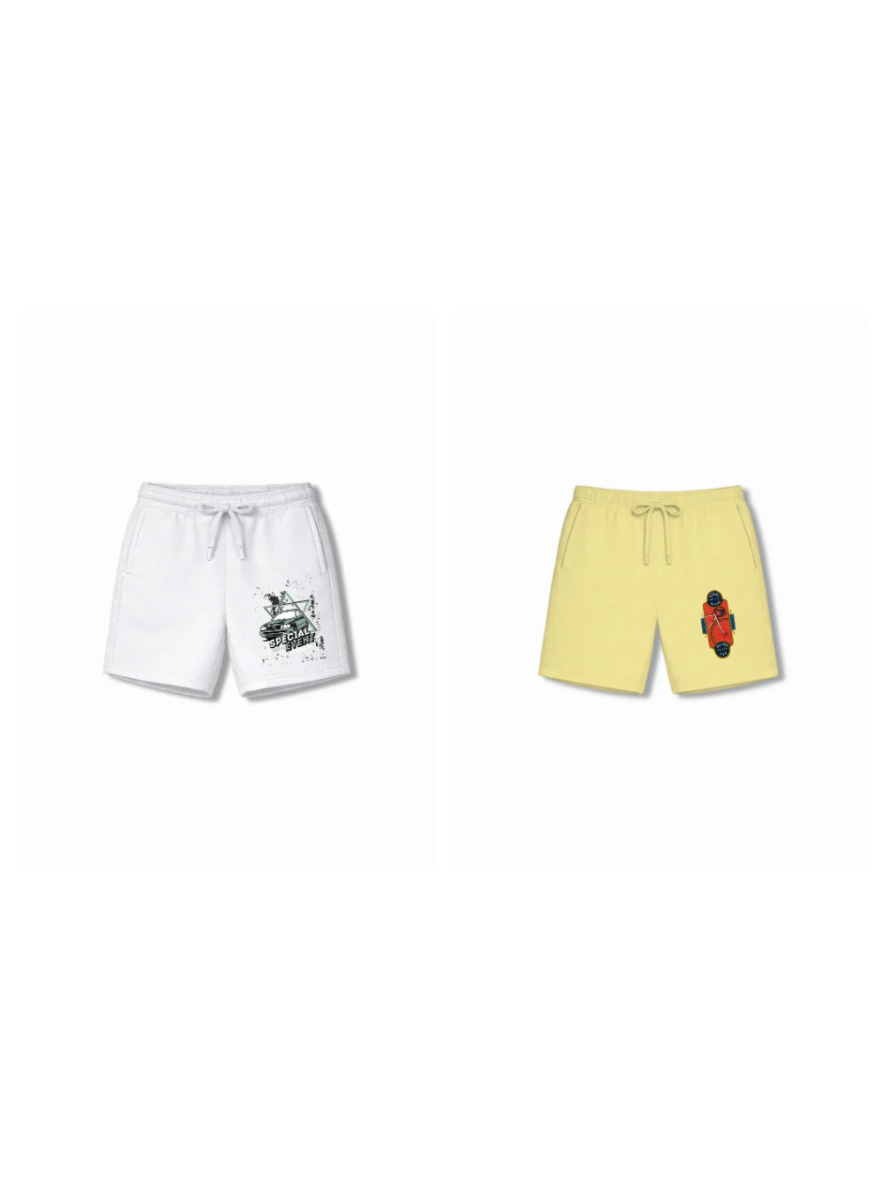 Super Fast Beige & White Oversized T-shirt & Shorts Set Size 9-10 Years Bamboo Cotton ‚ Bambify India