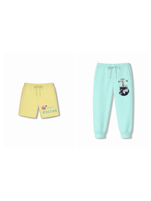 Bambify Kids Bottom 2 Piece Set F1 Racing & London Yellow & Light Blue 11-12 Years bamboo cotton kids clothing India