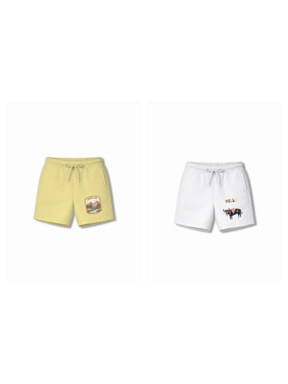 Bambify Kids Bottom 2 Piece Set Urban Style & Eurasia Yellow & White 11-12 Years bamboo cotton kids clothing India