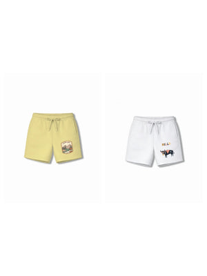 Bambify Kids Bottom 2 Piece Set Urban Style & Eurasia Yellow & White 11-12 Years bamboo cotton kids clothing India