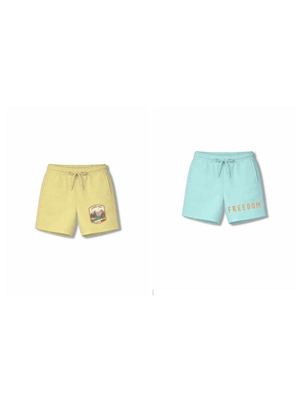 Bambify Kids Bottom 2 Piece Set Urban Style & Born to Ride Yellow & Light Blue 3-4 Years bamboo cotton kids clothing India