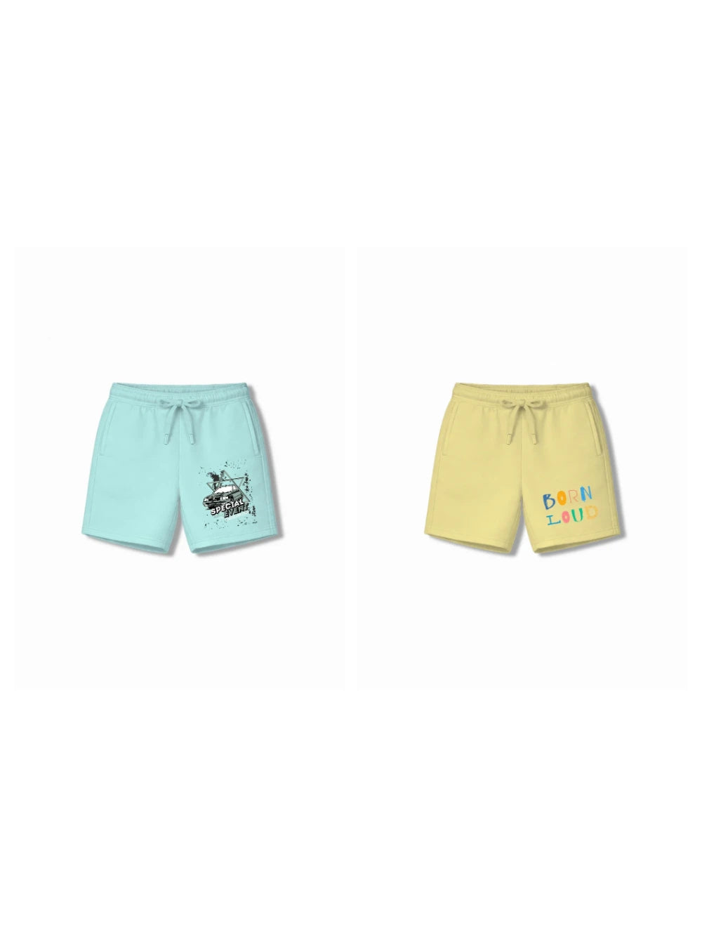Bambify Kids Bottom 2 Piece Set Noise & Super Fast Yellow & Light Blue 7-8 Years bamboo cotton kids clothing India