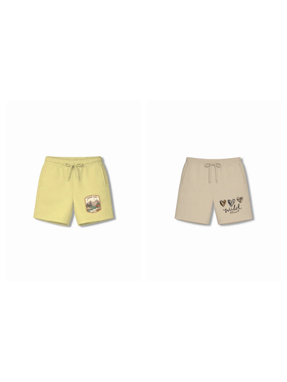 Bambify Kids Bottom 2 Piece Set Urban Style & The Lion Yellow & Beige 7-8 Years bamboo cotton kids clothing India