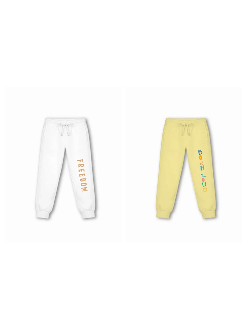 Bambify Kids Bottom 2 Piece Set Born to Ride & Noise White & Yellow 7-8 Years bamboo cotton kids clothing India