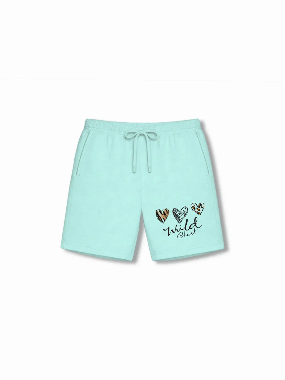 The Lion Beige & Light Blue Kids Shorts Set Size 7-8 Bamboo Cotton ‚ Bambify India