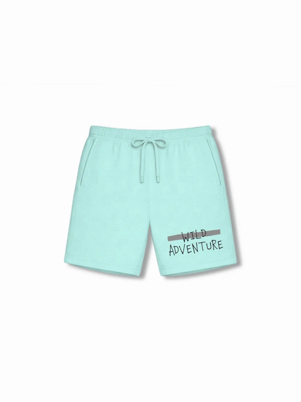 Wild Adventure Beige & Light Blue Kids Tshirt & Shorts Set Size 7-8 Bamboo Cotton ‚ Bambify India