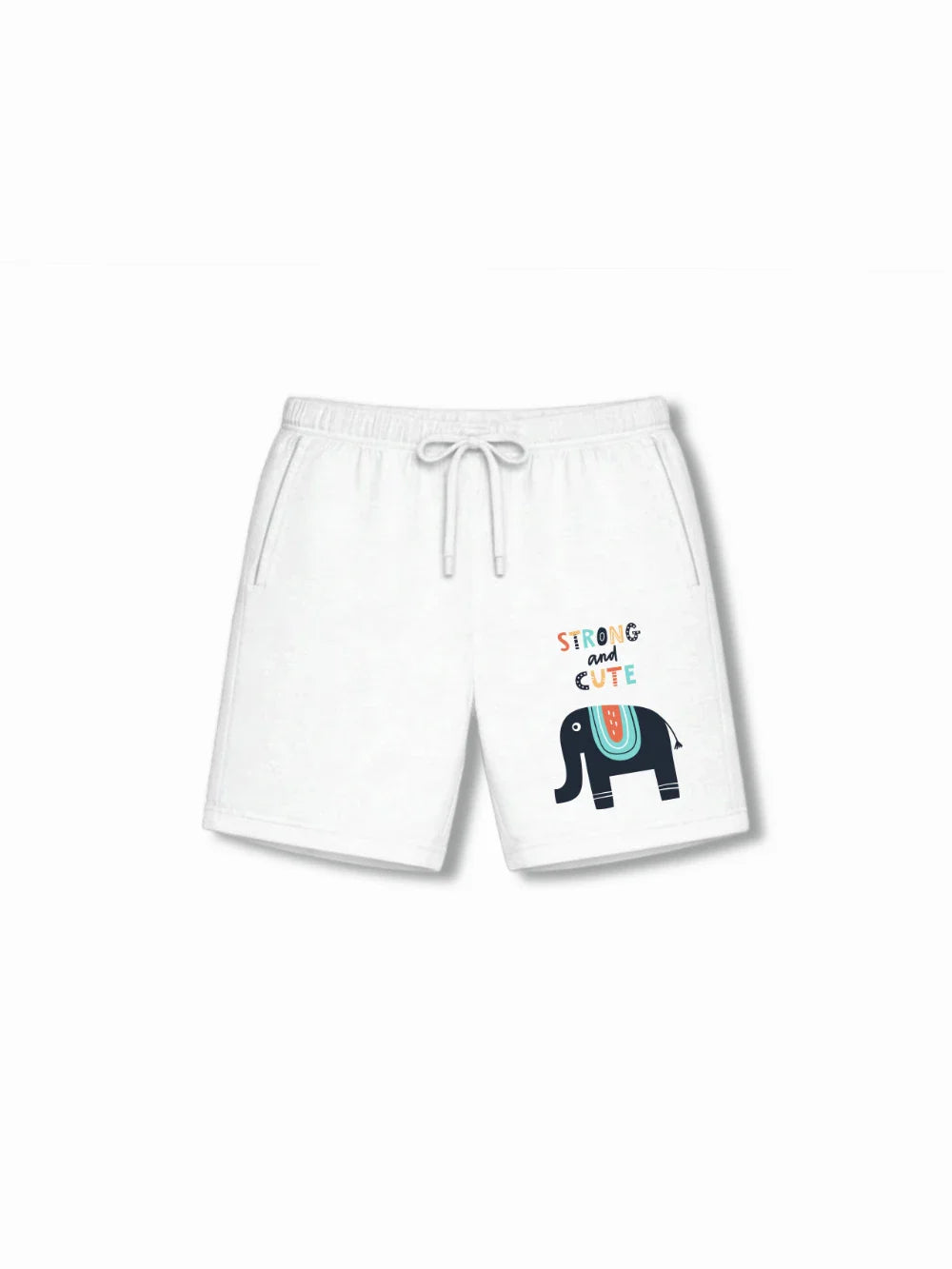 Animal World Yellow & White Kids Shorts Set Size 7-8 Bamboo Cotton ‚ Bambify India