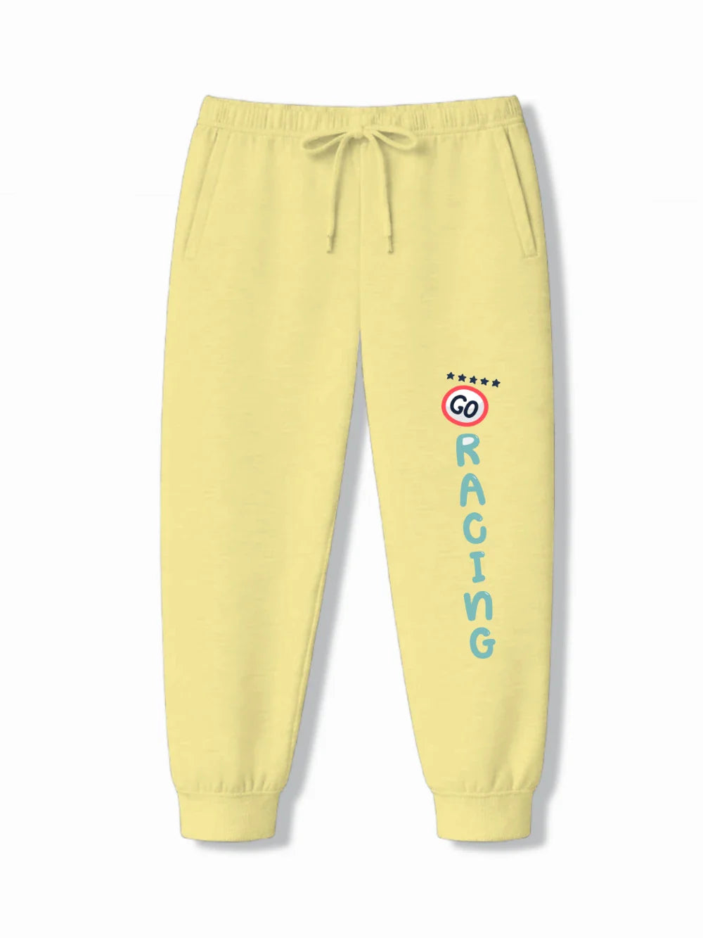 F1 Racing Yellow Kids Joggers Set Size 7-8 Years ‚ Bambify India