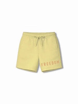 Born to Ride Yellow & Dusty Blue Low Shoulder Shorts Set Size 7-8 Years Bamboo Cotton ‚ Bambify India