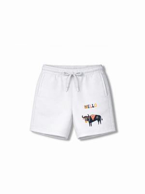 Bambify Kids Bottom 2 Piece Set BMX Racing & Eurasia Yellow & White 3-4 Years bamboo cotton kids clothing India