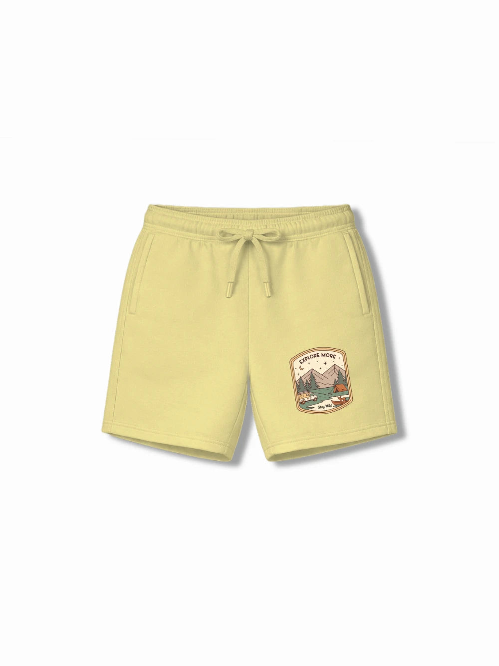 Bambify Kids Bottom 2 Piece Set Urban Style & The Lion Yellow & Beige 11-12 Years bamboo cotton kids clothing India