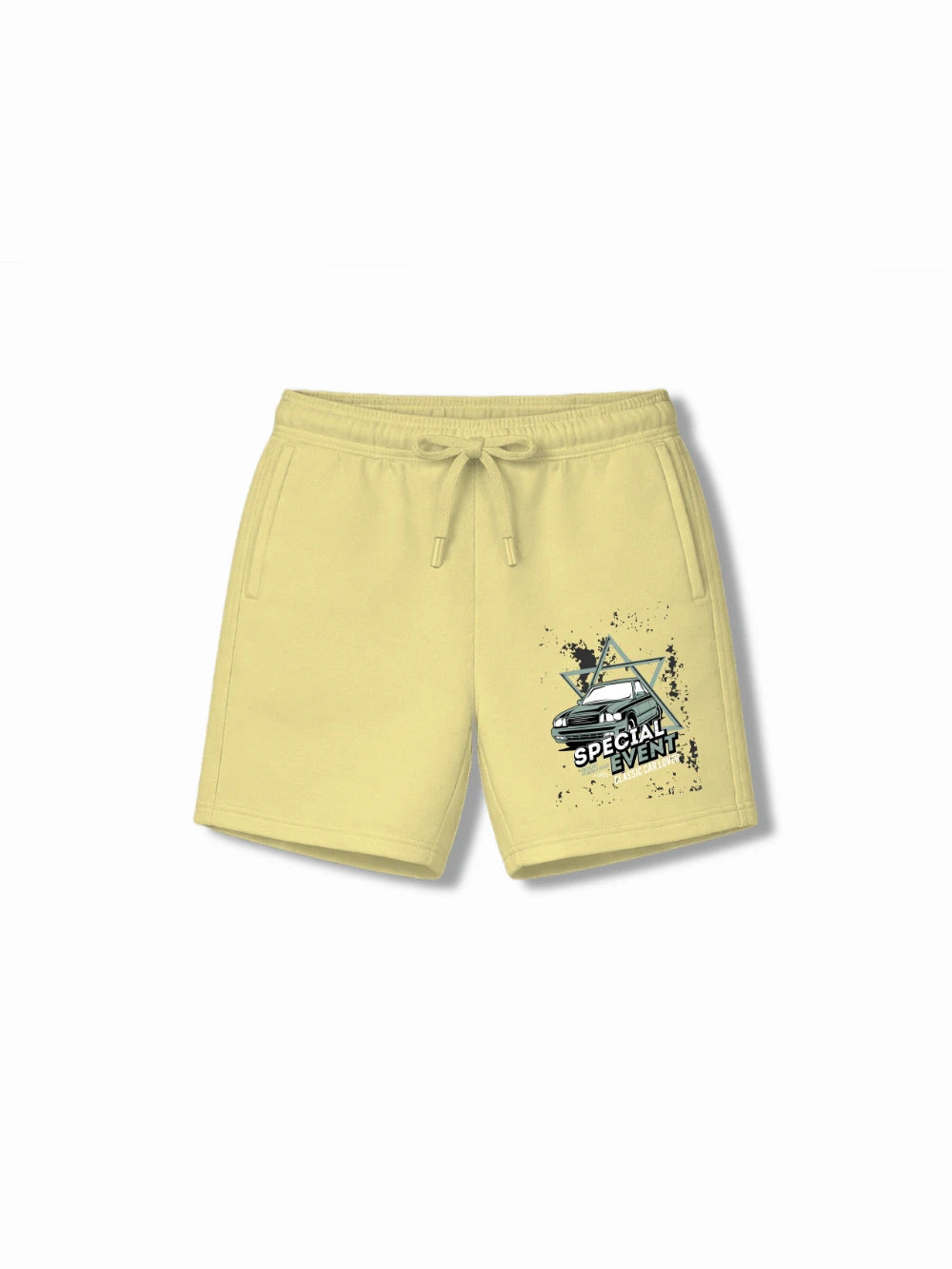 Bambify Kids Bottom 2 Piece Set Super Fast & Born to Ride Yellow & White 3-4 Years bamboo cotton kids clothing India