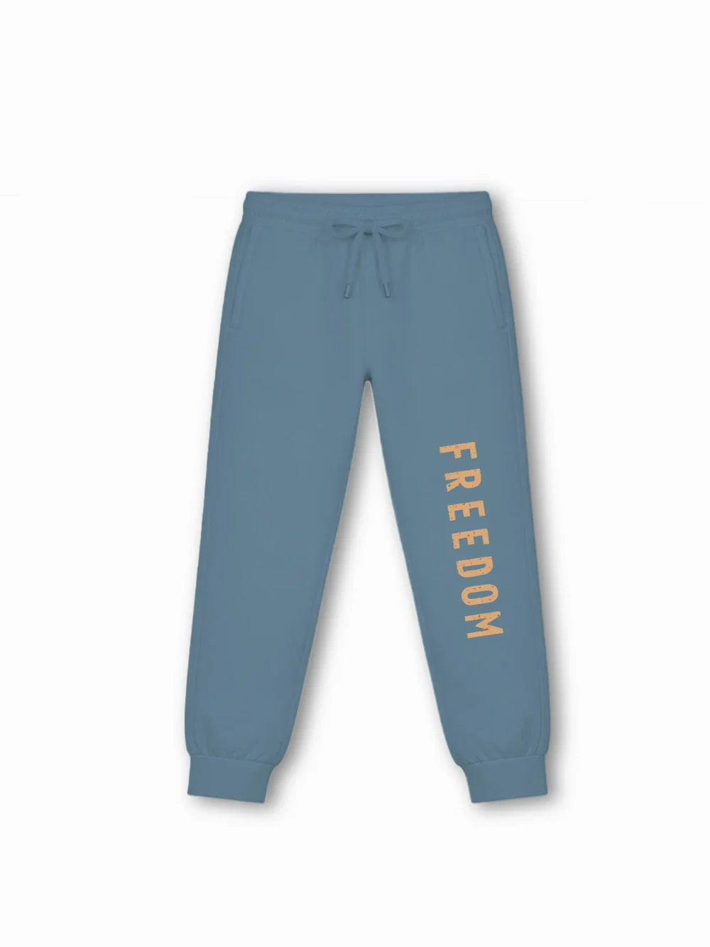 Born to Ride Yellow & Dusty Blue Kids Tracks Set Size 7-8 Years Bamboo Cotton ‚ Bambify India