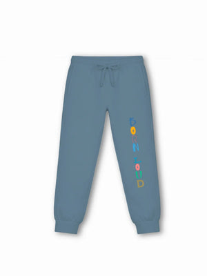 Noise Yellow & Dusty Blue Kids Tracks Set Size 7-8 Years Bamboo Cotton ‚ Bambify India