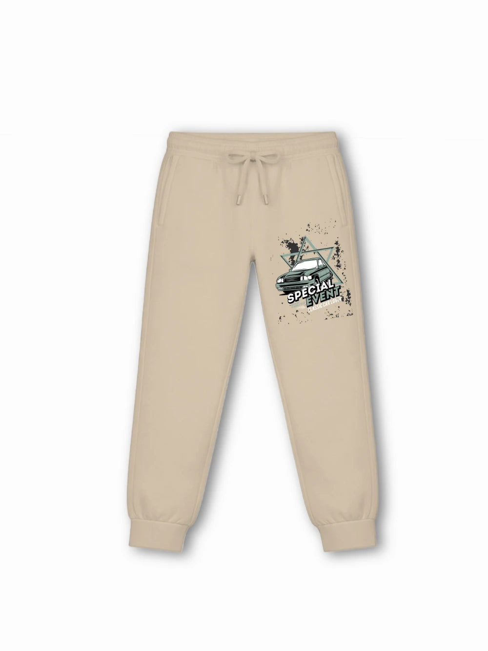 Bambify Kids Bottom 2 Piece Set Urban Style & Super Fast Light Blue & Beige 3-4 Years bamboo cotton kids clothing India