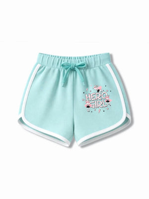 Bambify Girls All Climate Crop Set ‚ Super Girl Dusty Blue & Light Blue Bamboo Cotton Bambify India Dusty Blue 7-8 Years bamboo cotton kids clothing India
