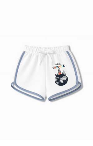 Bambify Kids Bottom 2 Piece Set F1 Racing & France Yellow & White 3-4 Years bamboo cotton kids clothing India