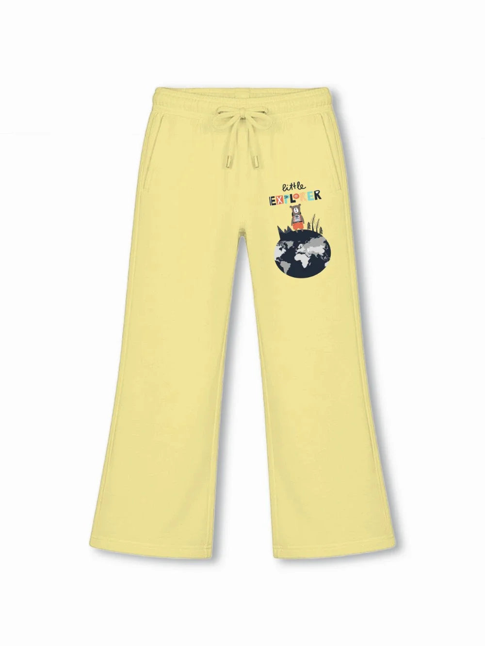 Spanish All Yellow Girls Crop Set Size 7-8 Years Bamboo Cotton ‚ Bambify India
