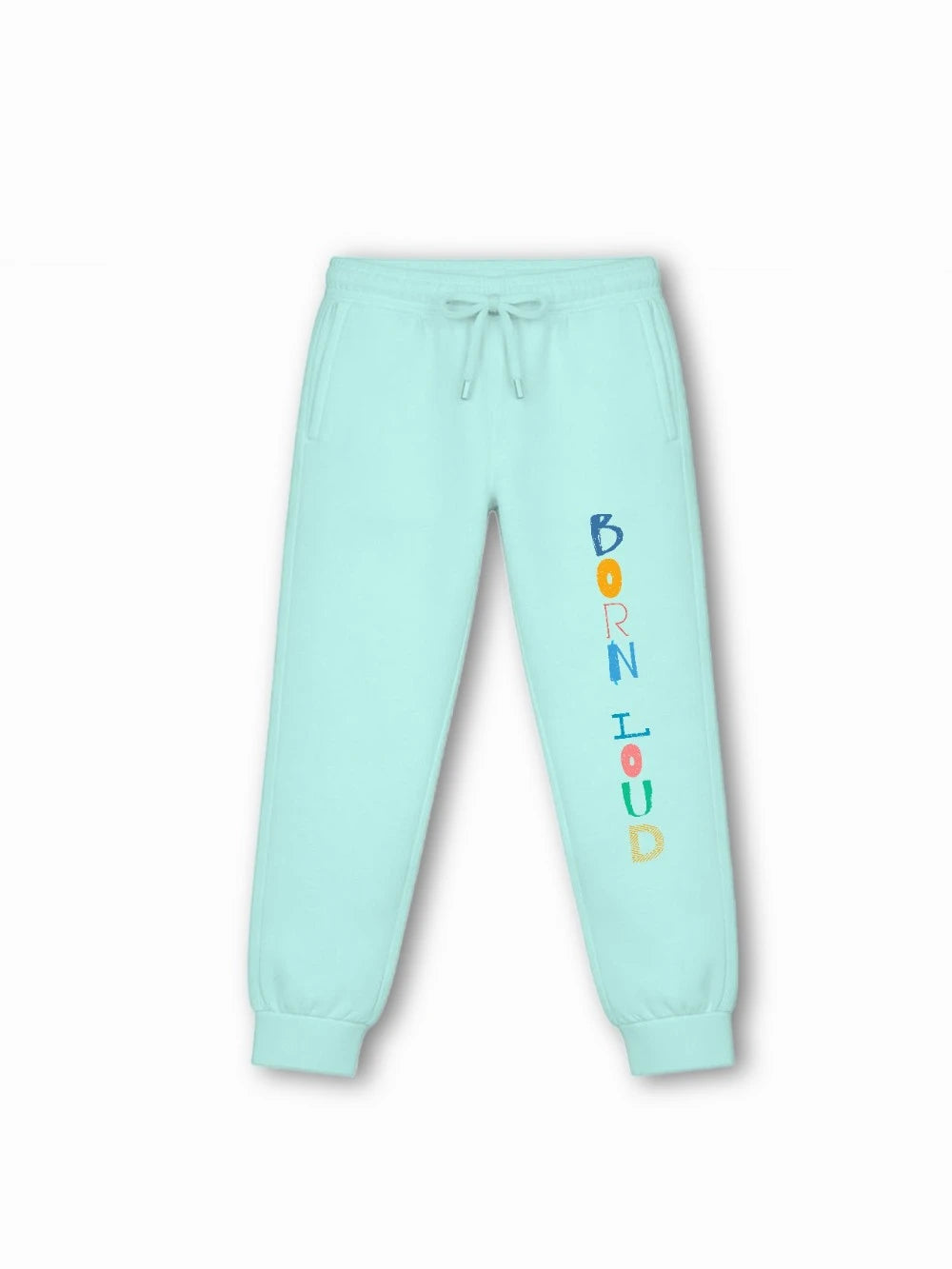 Bambify Kids Bottom 2 Piece Set Born to Ride & Noise White & Light Blue 7-8 Years bamboo cotton kids clothing India