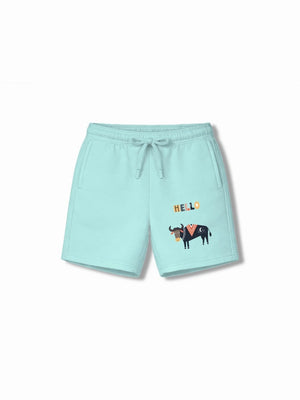 Bambify Kids Bottom 2 Piece Set London & Eurasia Yellow & Light Blue 3-4 Years bamboo cotton kids clothing India