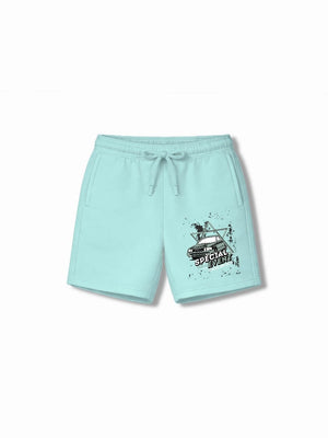 Bambify Kids Bottom 2 Piece Set Urban Style & Super Fast Yellow & Light Blue 3-4 Years bamboo cotton kids clothing India