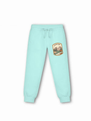Bambify Kids Bottom 2 Piece Set Urban Style & Super Fast Light Blue & Beige 9-10 Years bamboo cotton kids clothing India