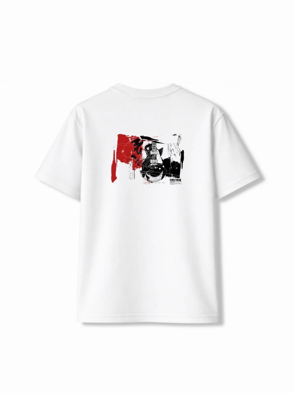 Bambify Kids T-Shirt Set Taekwondo & Cheetah Fun White & Light Blue 7-8 Years bamboo cotton kids clothing India
