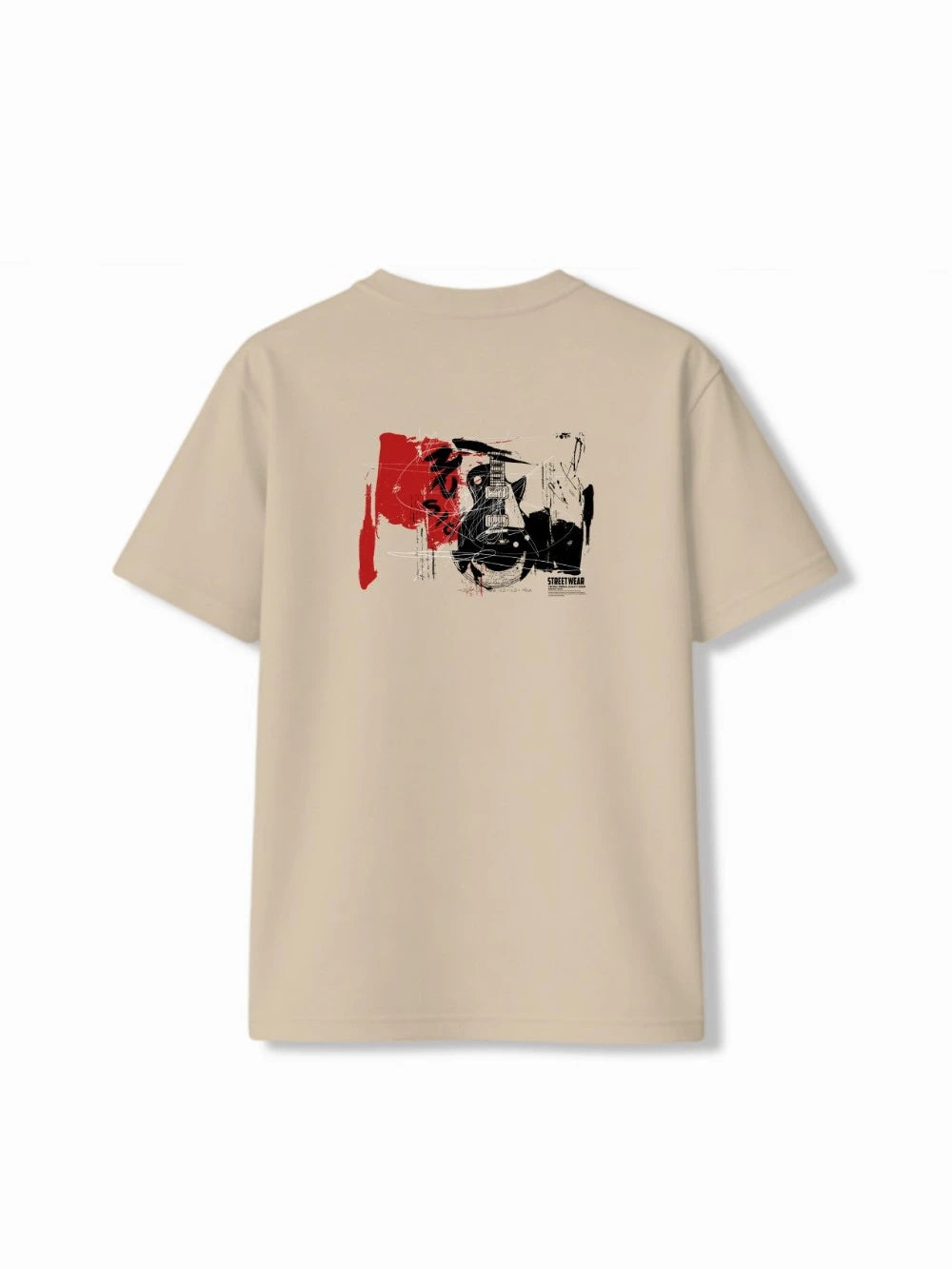 Bambify Kids T-Shirt Set Australia & Taekwondo White & Beige 3-4 Years bamboo cotton kids clothing India