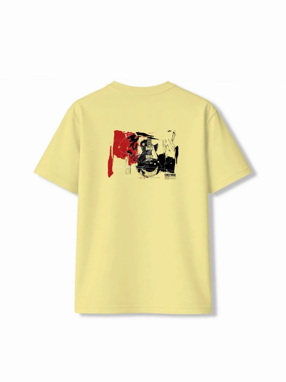 Bambify Kids T-Shirt Set Cheetah Fun & Taekwondo White & Yellow 7-8 Years bamboo cotton kids clothing India